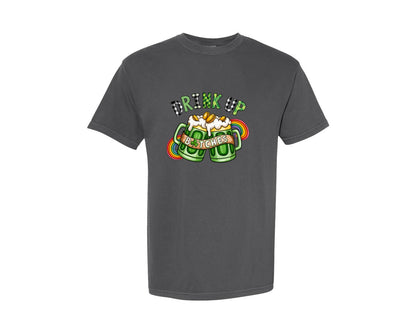 brand:Comfort Colors|color:Pepper|St Patricks Day Beer Graphic T-Shirt