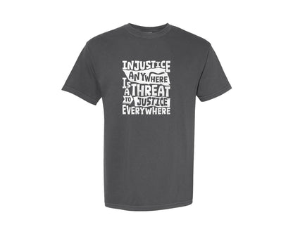 brand:Comfort Colors|color:Pepper|Martin Luther Jr King Mlk Shirt Graphic T-Shirt