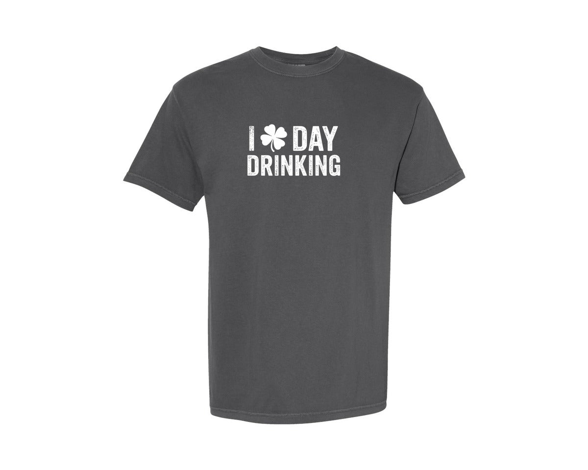brand:Comfort Colors|color:Pepper|I Shamrock Day Drinking Graphic T-Shirt
