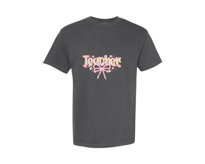 brand:Comfort Colors|color:Pepper|Teacher Summer Off Graphic T-Shirt