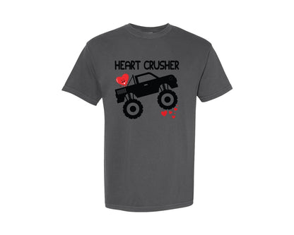 brand:Comfort Colors|color:Pepper|Baby Onesievalentine Shirtheart Crushe Graphic T-Shirt