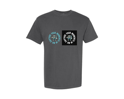 brand:Comfort Colors|color:Pepper|Capture Your Moments Camera Design Graphic T-Shirt