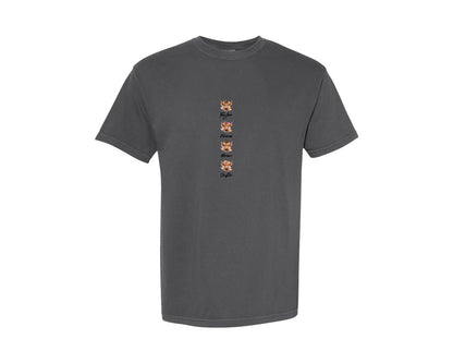 brand:Comfort Colors|color:Pepper|Custom This Mama Loves Her Herd Cow Graphic T-Shirt