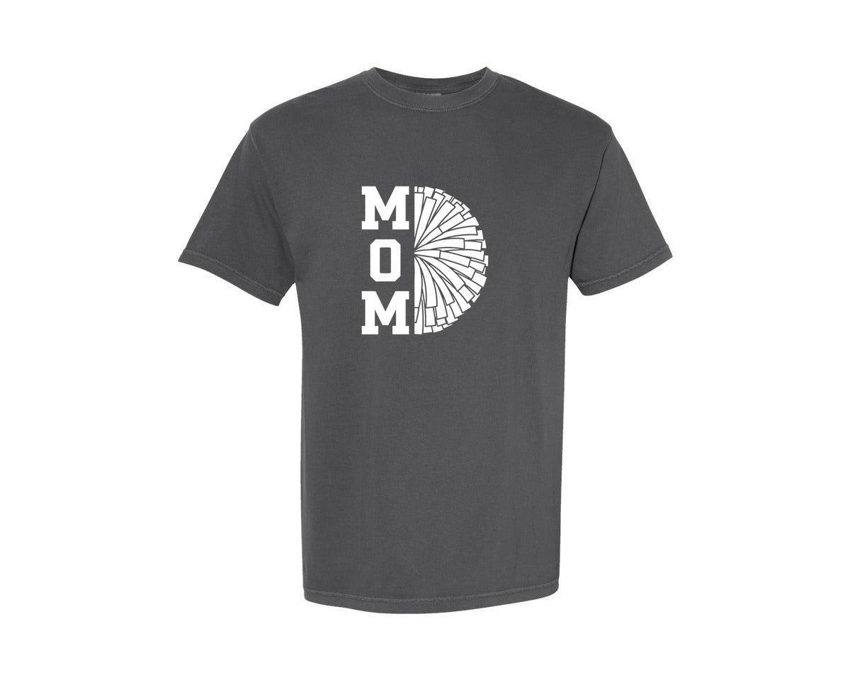 brand:Comfort Colors|color:Pepper|Mom Abstract Typography Design Graphic T-Shirt