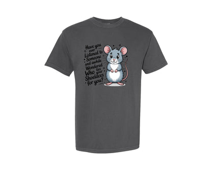 brand:Comfort Colors|color:Pepper|Funny Sarcastic Mouse Quote Graphic T-Shirt