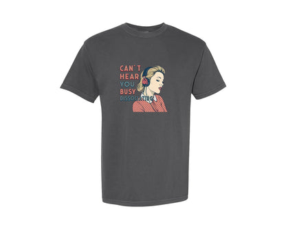 brand:Comfort Colors|color:Pepper|Retro Housewife Sarcastic Women Bund Graphic T-Shirt