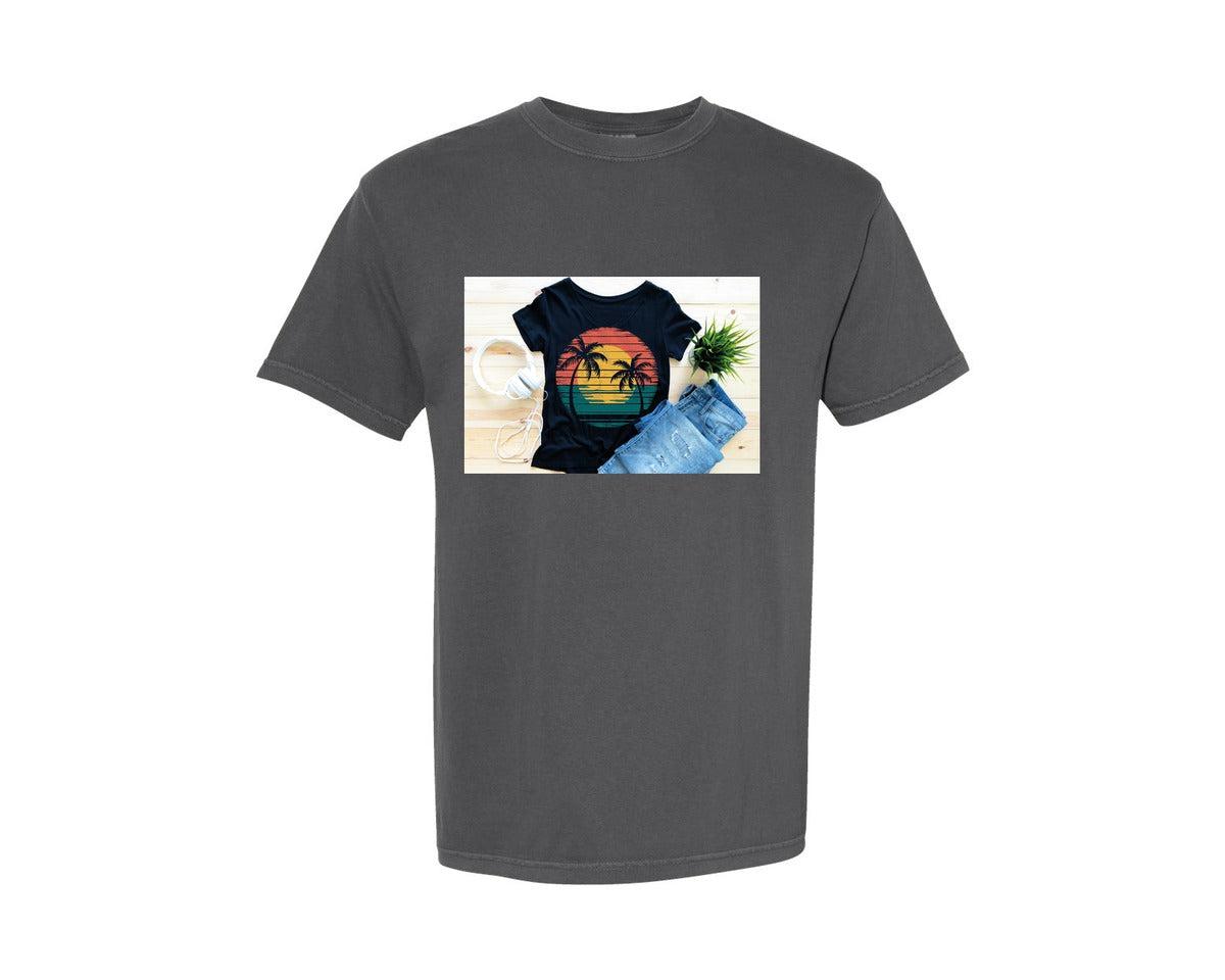 brand:Comfort Colors|color:Pepper|Summer T Shirt 34 Graphic T-Shirt