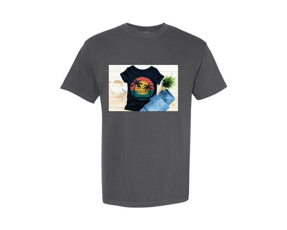 brand:Comfort Colors|color:Pepper|Summer T Shirt 34 Graphic T-Shirt