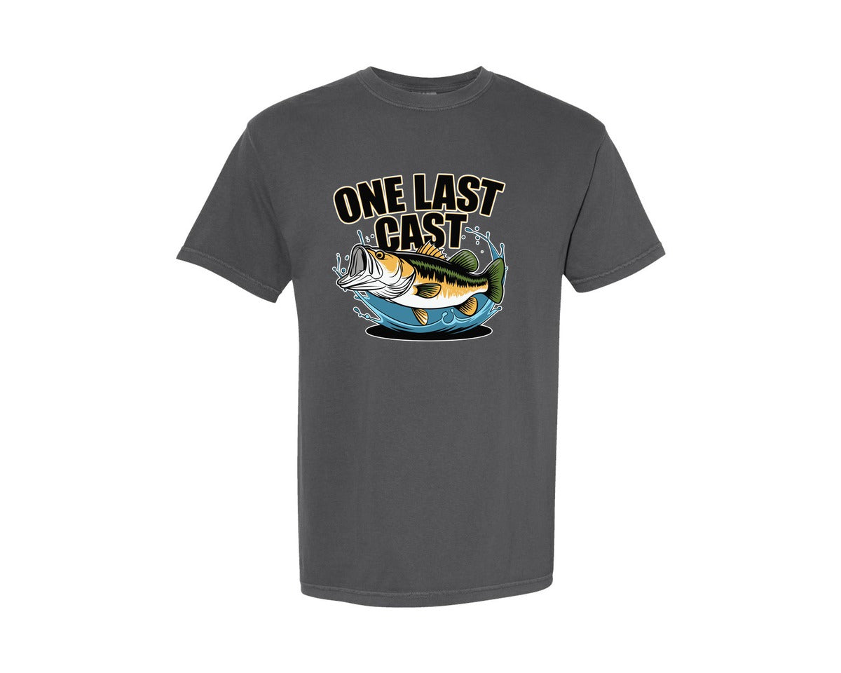 brand:Comfort Colors|color:Pepper|Fishing 196 Graphic T-Shirt
