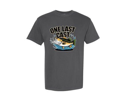 brand:Comfort Colors|color:Pepper|Fishing 196 Graphic T-Shirt
