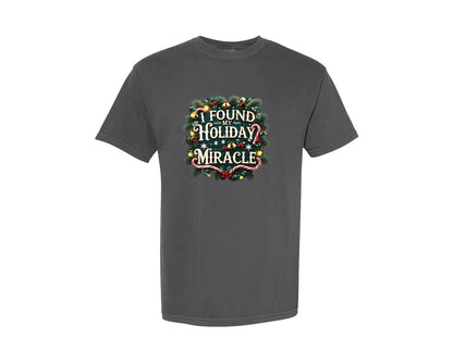 brand:Comfort Colors|color:Pepper|Christmas Couple T Shirt Graphic T-Shirt