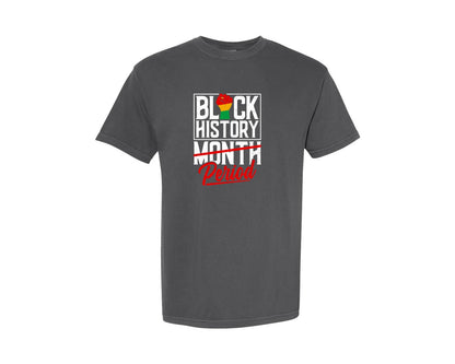 brand:Comfort Colors|color:Pepper|Period Black History Month T Shirt Graphic T-Shirt