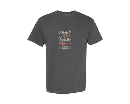 brand:Comfort Colors|color:Pepper|Coffee Friends Coffee T Shirt Design Graphic T-Shirt