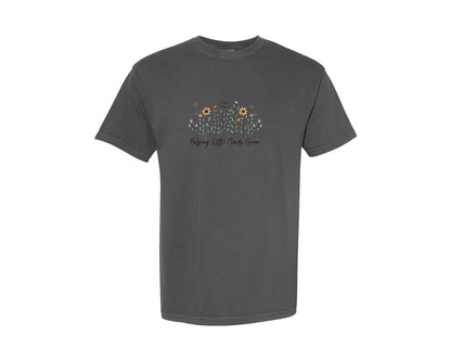 brand:Comfort Colors|color:Pepper|Boho Teacher Appreciation Teach Love Graphic T-Shirt