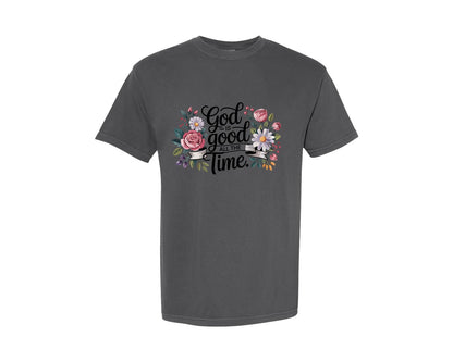 brand:Comfort Colors|color:Pepper|Easter Religious Graphic T-Shirt