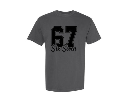 brand:Comfort Colors|color:Pepper|67 Six Seven Graphic T-Shirt