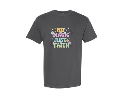 brand:Comfort Colors|color:Pepper|Retro Christian Kids Graphic T-Shirt