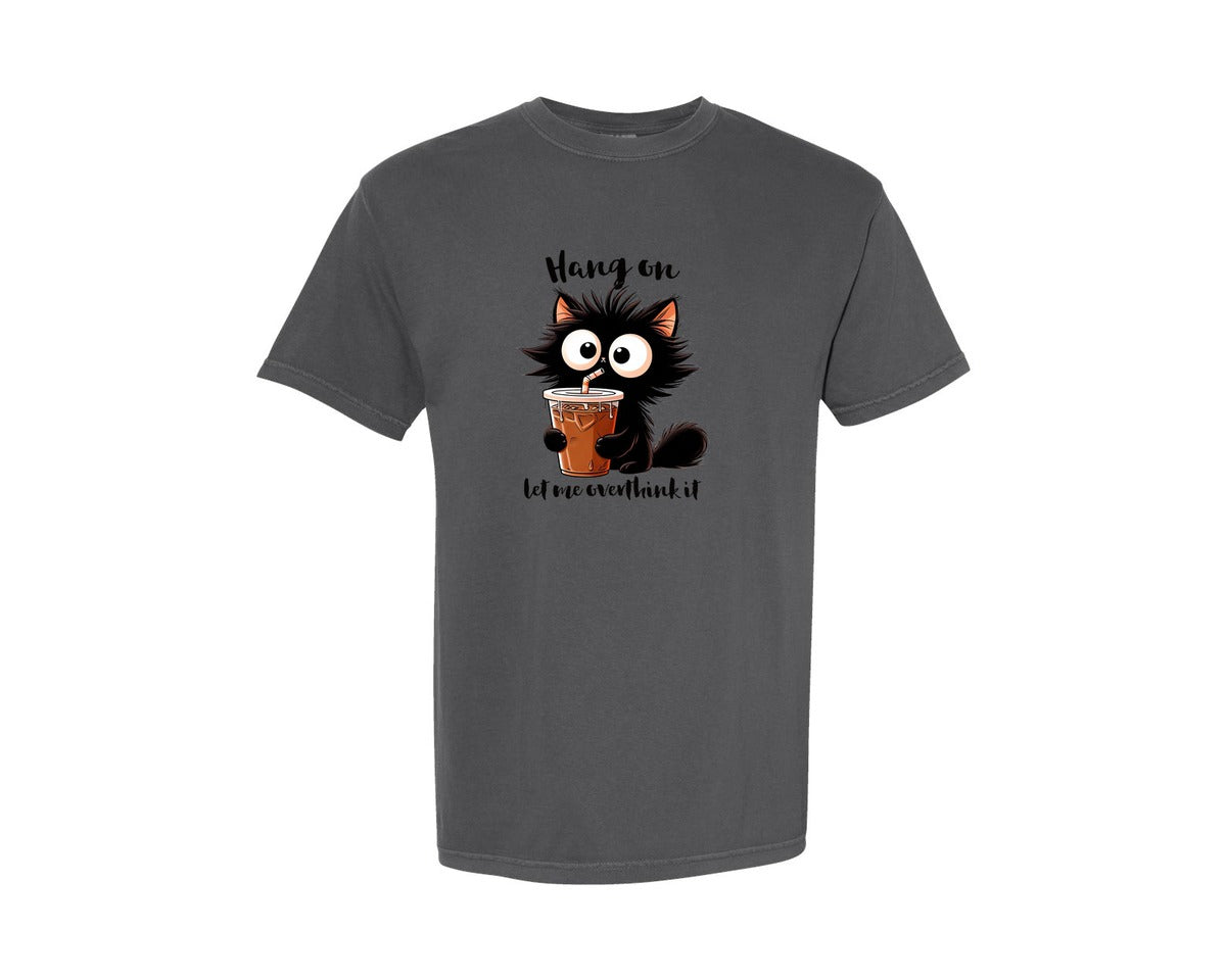brand:Comfort Colors|color:Pepper|Funny And Sarcastic Cat Sublimatio Graphic T-Shirt