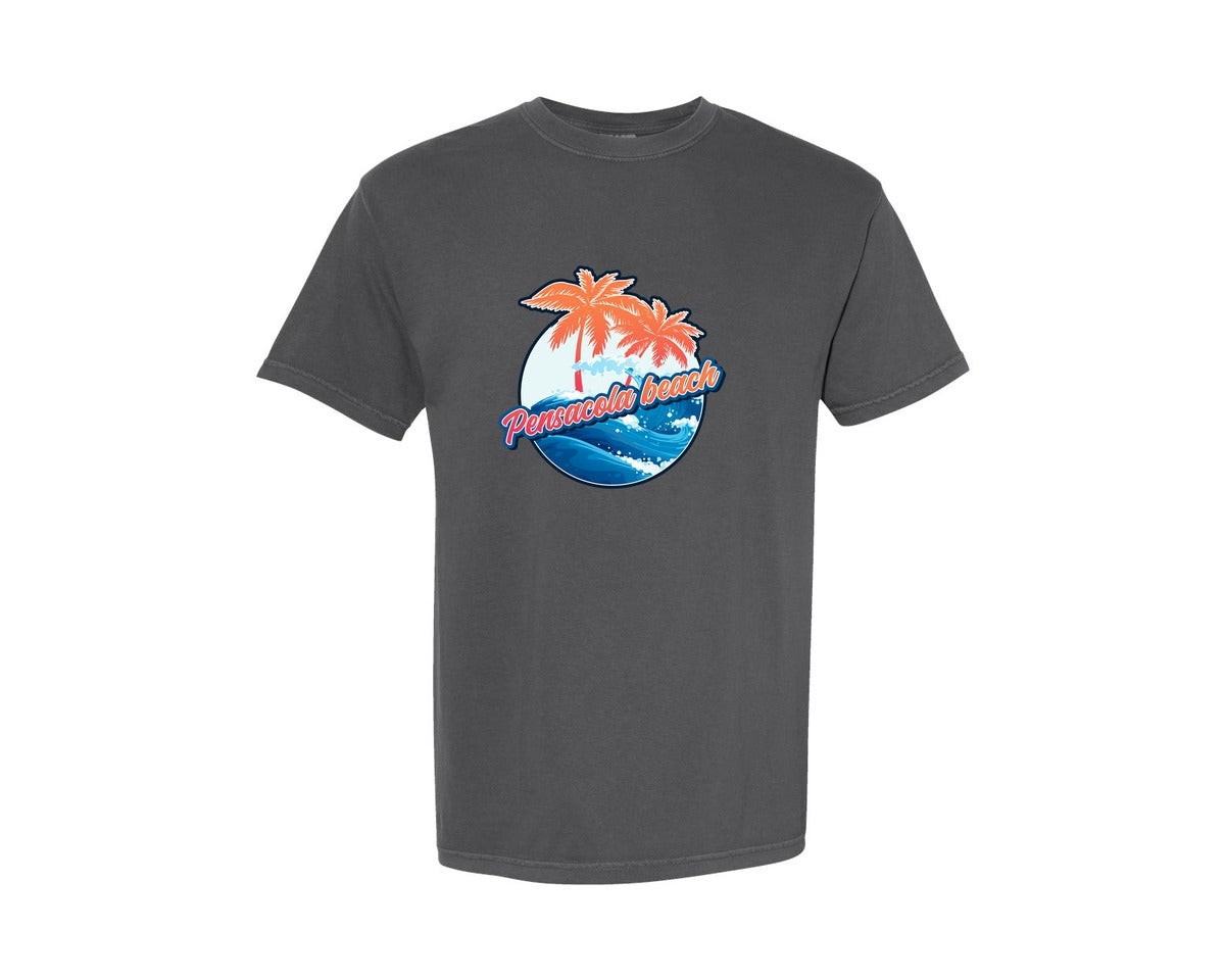 brand:Comfort Colors|color:Pepper|Huge Tropical Tshirt Designs Pack Graphic T-Shirt