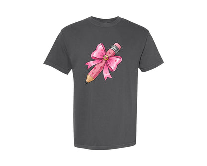 brand:Comfort Colors|color:Pepper|Teacher Valentine Valentines Day 3 Graphic T-Shirt