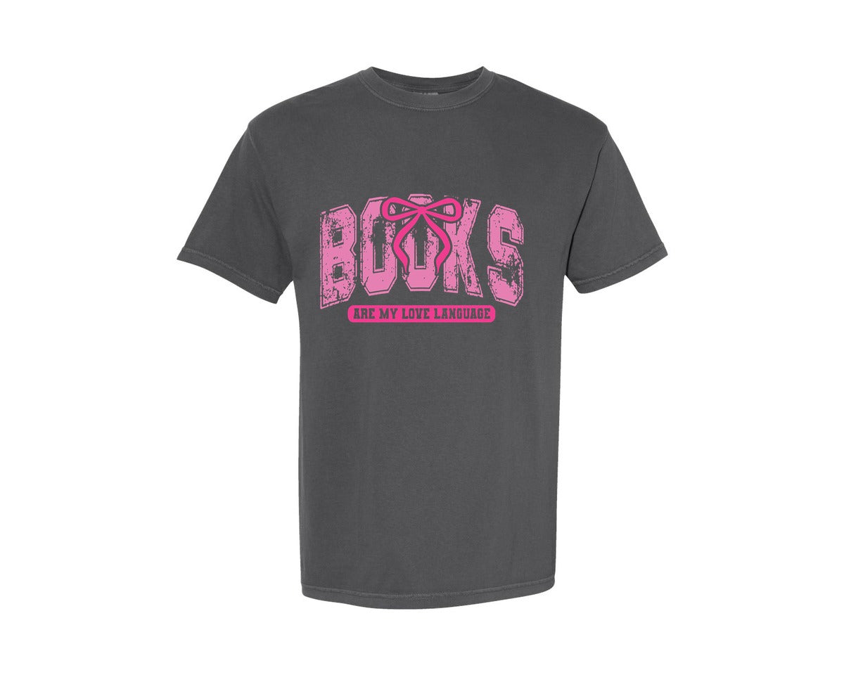 brand:Comfort Colors|color:Pepper|Valentine Book Lover Books Are Graphic T-Shirt