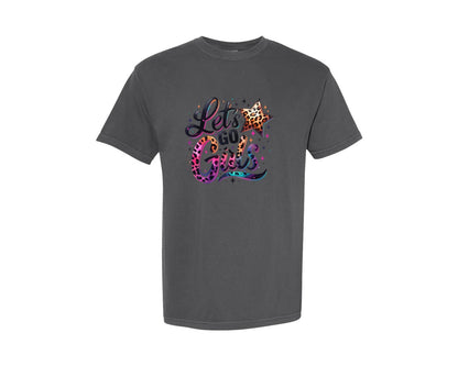 brand:Comfort Colors|color:Pepper|Leopard Star Cowgirl Lets Go Girls Graphic T-Shirt