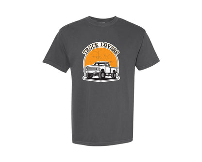 brand:Comfort Colors|color:Pepper|Truck Driver T Shirt Design 3 Graphic T-Shirt