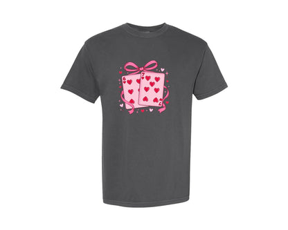 brand:Comfort Colors|color:Pepper|Valentine 6 7 Graphic T-Shirt