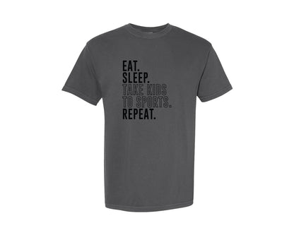 brand:Comfort Colors|color:Pepper|Sports Mom Sports Mom Shirt 2 Graphic T-Shirt