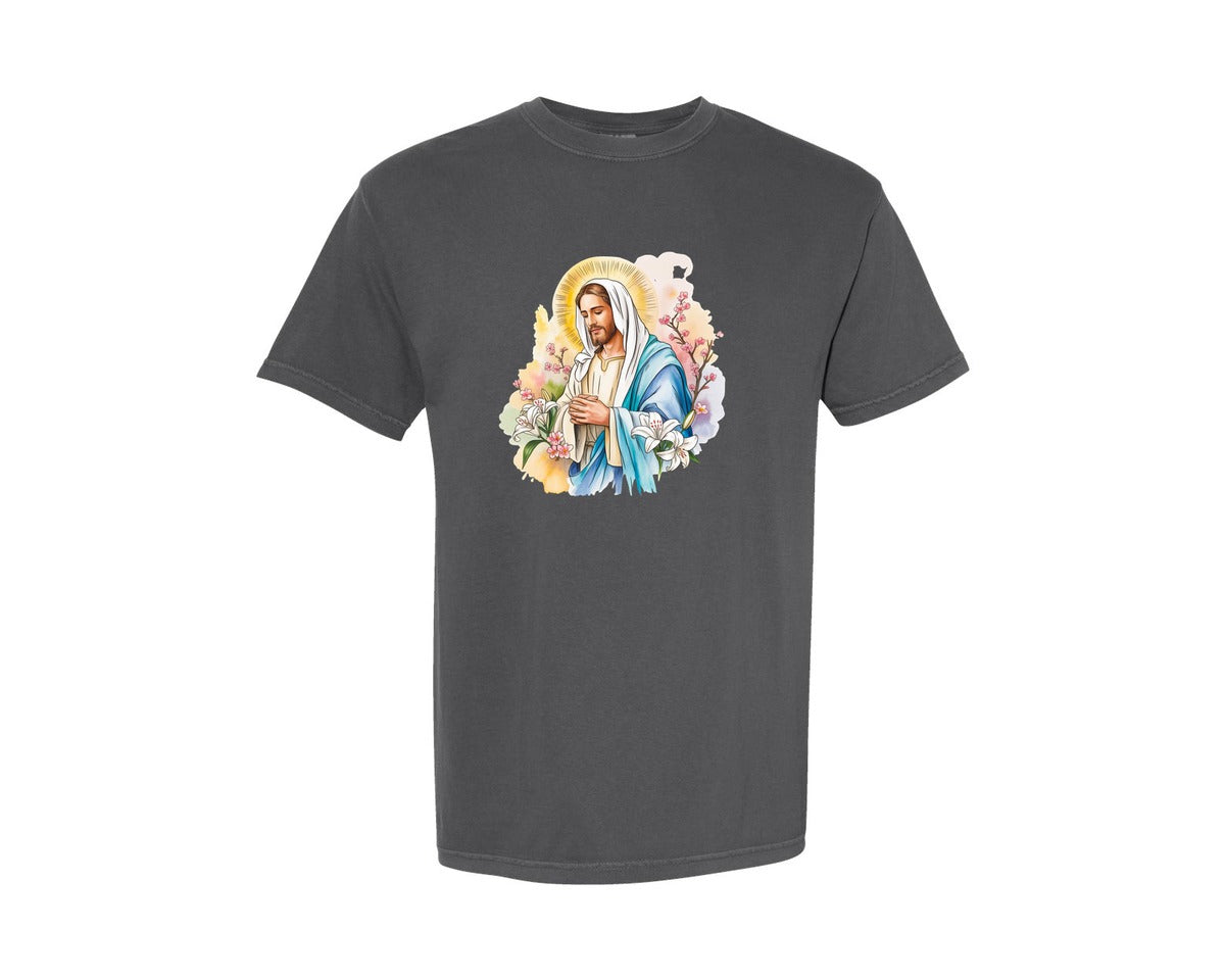 brand:Comfort Colors|color:Pepper|Jesus Christ 18 Graphic T-Shirt