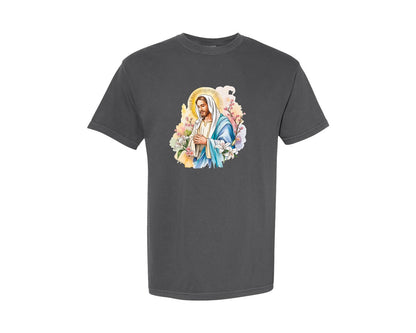 brand:Comfort Colors|color:Pepper|Jesus Christ 18 Graphic T-Shirt