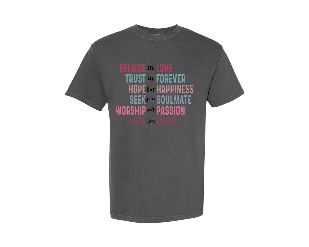 brand:Comfort Colors|color:Pepper|Valentines Day Svgchristian Valentine Graphic T-Shirt