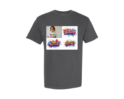 brand:Comfort Colors|color:Pepper|Happy Birthday T Shirt Design 69 Graphic T-Shirt