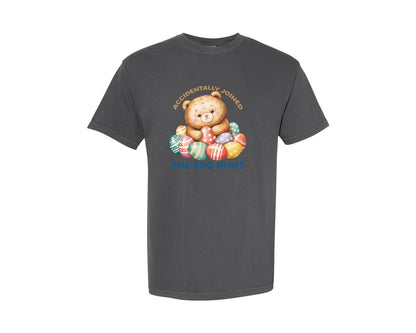 brand:Comfort Colors|color:Pepper|Cute Easter Animals T Shirt Graphic T-Shirt