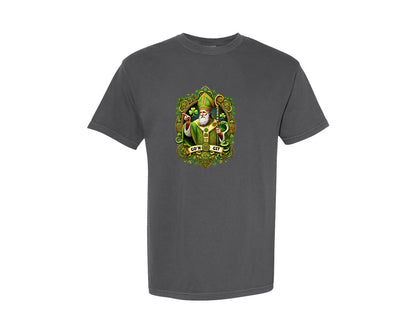brand:Comfort Colors|color:Pepper|St Patricks Day Saint Patrick Graphic T-Shirt