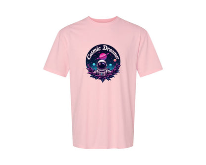 brand:Generic|color:Pink|Cosmic Dreamer T Shirt Design Graphic T-Shirt
