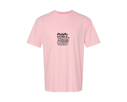 brand:Generic|color:Pink|Mothers Day Design Mum Design 2 Graphic T-Shirt