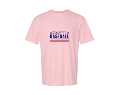 brand:Generic|color:Pink|Baseball Team Baseball Mom 2 Graphic T-Shirt