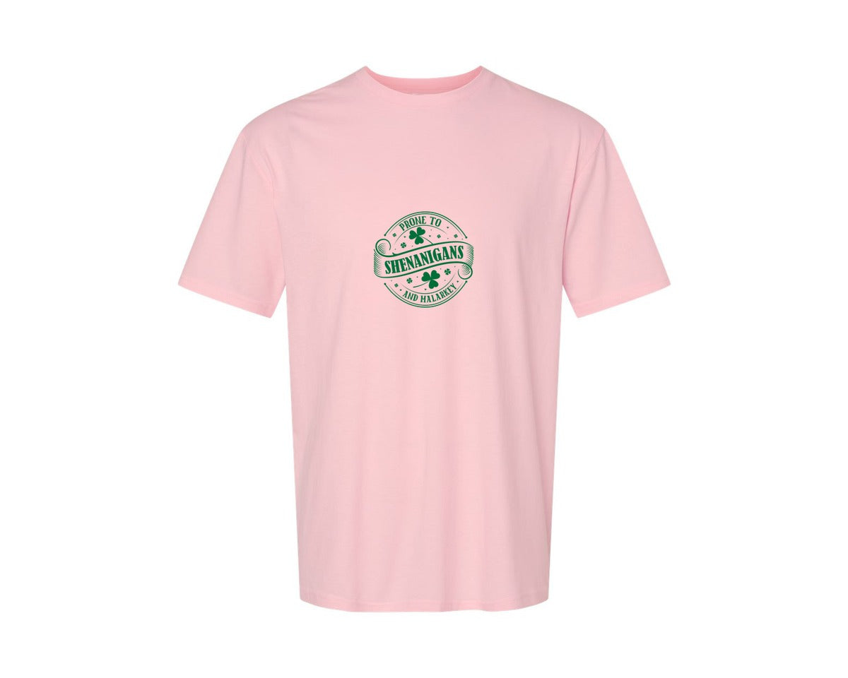 brand:Generic|color:Pink|St Patricks Day Quotes 18 Graphic T-Shirt