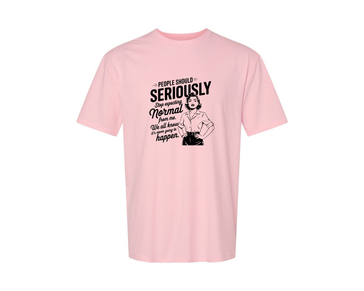 brand:Generic|color:Pink|Vintage Funny Trendy Woman Shirt Design Graphic T-Shirt