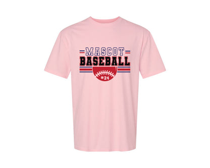 brand:Generic|color:Pink|Baseball Shirt Baseball Team Graphic T-Shirt