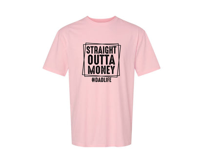 brand:Generic|color:Pink|Dad Fathers Day 5 Graphic T-Shirt