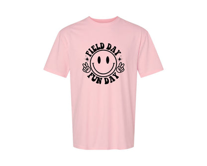brand:Generic|color:Pink|Field Day Fun Day Field Day Graphic T-Shirt