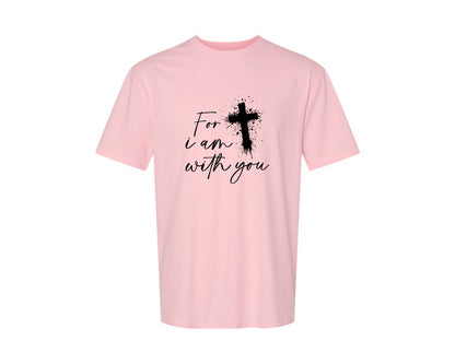 brand:Generic|color:Pink|Fear Not Christianity Bible Graphic T-Shirt