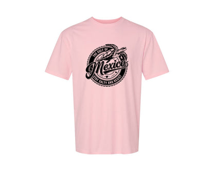 brand:Generic|color:Pink|Gulf Of Mexico Turtle Beach Graphic T-Shirt