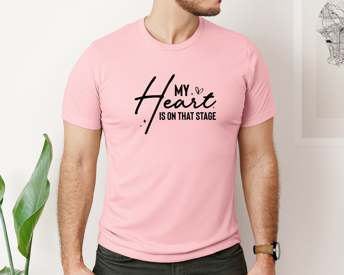 brand:Bella Canvas|color:Pink|Dance Mom Sleeve Svgmom Svgmom T Shirt Graphic T-Shirt