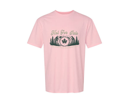 brand:Generic|color:Pink|Canada Is Not For Sale T Shirt Design 11 Graphic T-Shirt