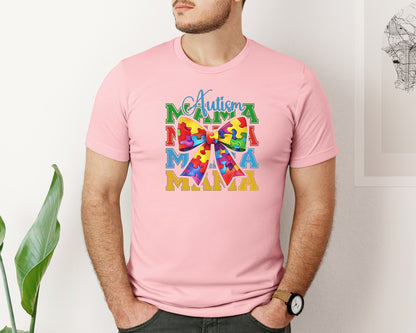 brand:Bella Canvas|color:Pink|Autism Awareness Autism Graphic T-Shirt