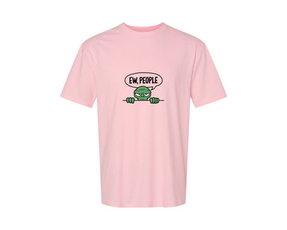 brand:Generic|color:Pink|Ew People Alien Ufo T Shirt Design Graphic T-Shirt
