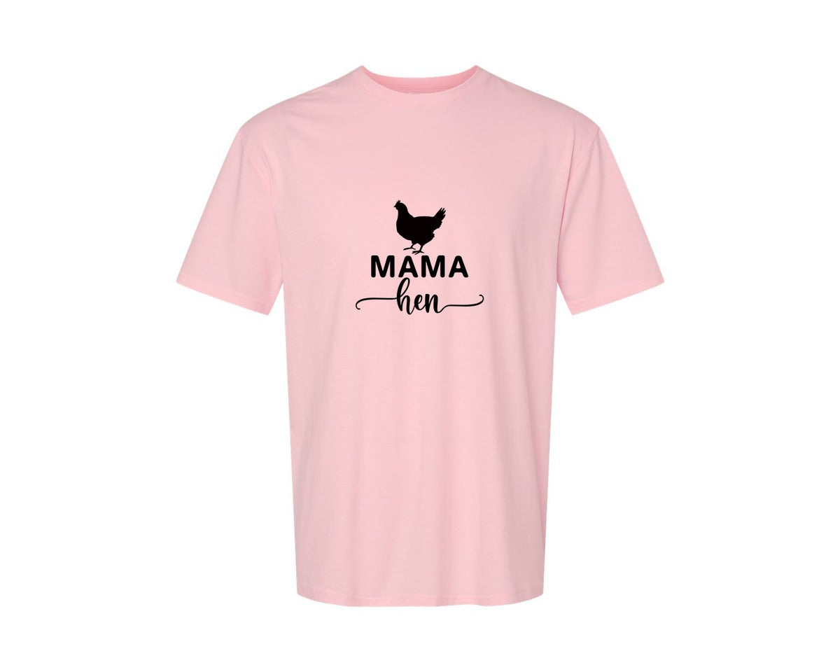 brand:Generic|color:Pink|Mama Hen 82 Graphic T-Shirt